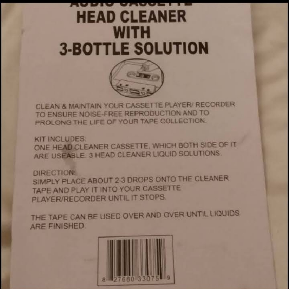 Alszco Audio Cassette Head Cleaner - Picture 3 of 3